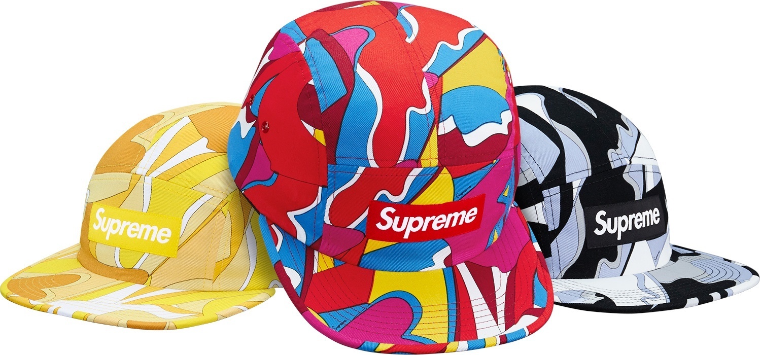 Abstract Camp Cap
